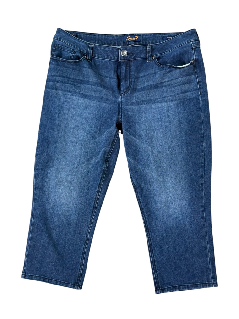 Woman’s Seven7 denim cropped capri size 16